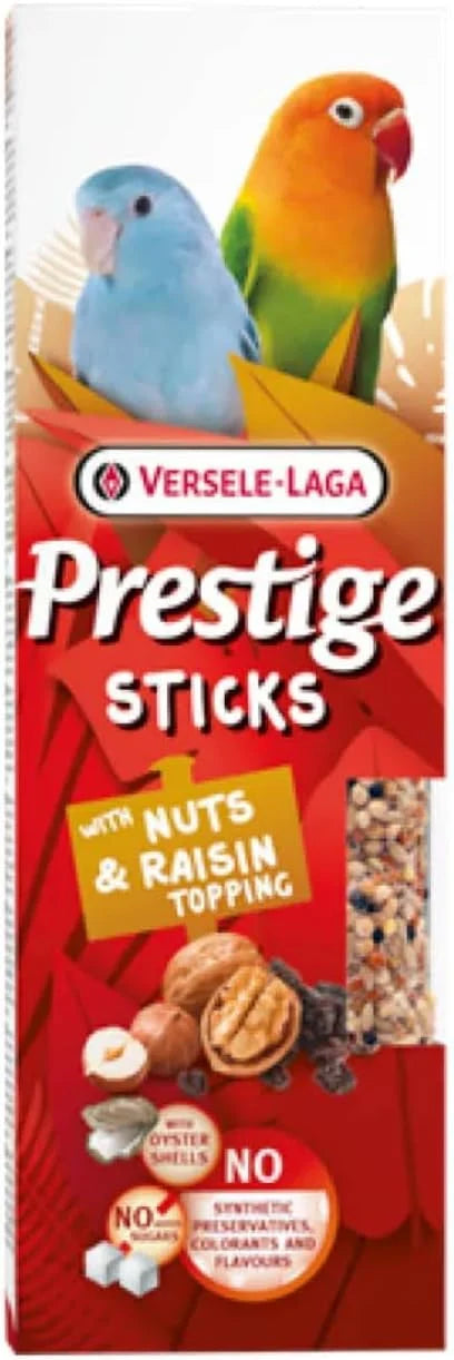 Versele Laga Prestige Sticks Small Parrots Nuts & Raisin 60G product image