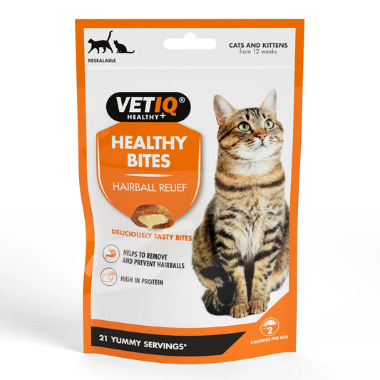Vet IQ Healthy Bites Hairball Remedy 65G product image
