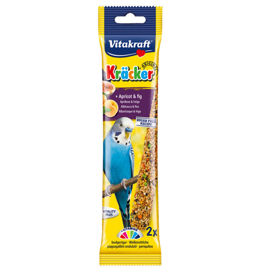 Vitakraft Budgie Kracker Apricot Fig Stick 2 pk product image