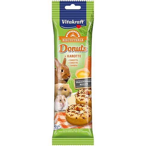 Vitakraft Do-nuts With Carrots 28g 4pc product image