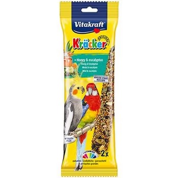 Vitakraft Kracker Cockatiel & Parrot Honey & Eucalyptus 180g product image