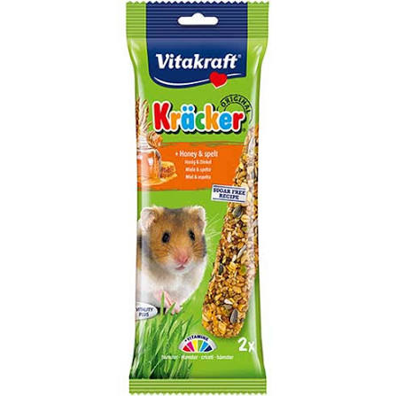 Vitakraft Kracker Honey & Spelt Guinea Pig 112g 2pc product image