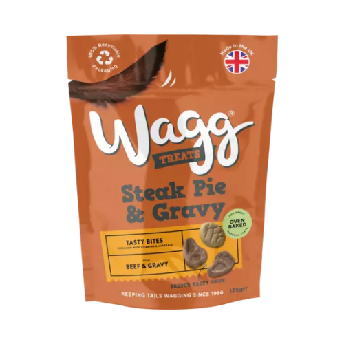 Wagg Steak Pie And Gravy Treats 125g product image