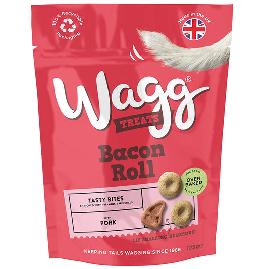 Wagg Treats Bacon Roll 125g product image