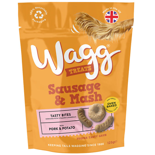 Wagg Treats Sausage And Mash 125g product image