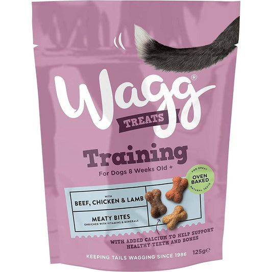 Wagg Treats Training Beef, Chicken & Lamb 125g product image