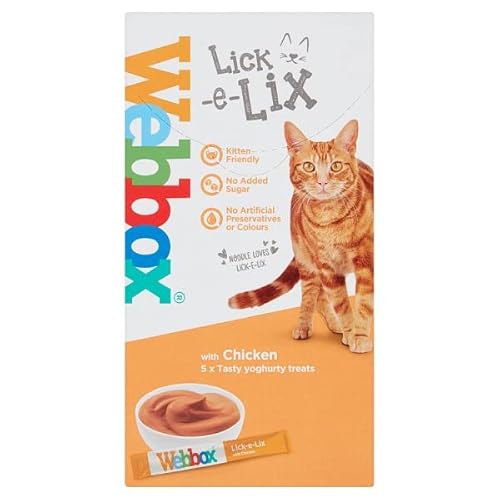 Webbox Cats Lick-e-Lix  Chicken 5 x15g product image