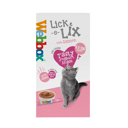Webbox Cats Lick-e-Lix Salmon 5 x 15g product image