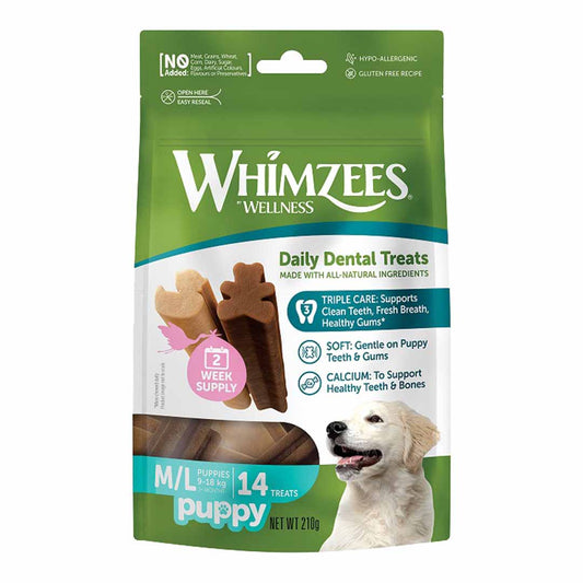Whimzees Puppy Treat Bag Med-Large 14pk product image
