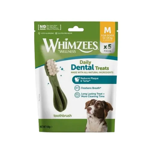 Whimzees Toothbrush Medium (5pk) product image