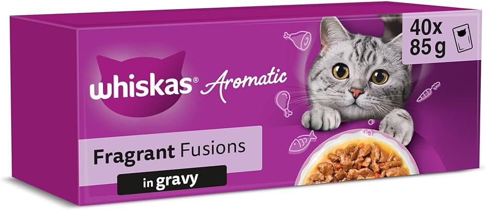 Whiskas Aromatic Fusion In Gravy 40 x 85g product image