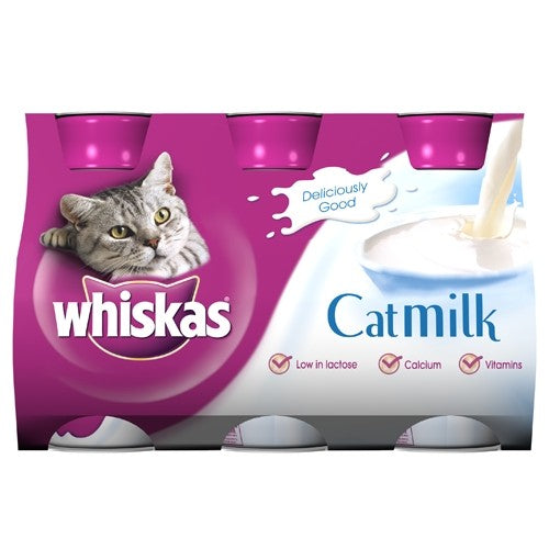 Whiskas Cat Milk 3 Pack 200ml product image