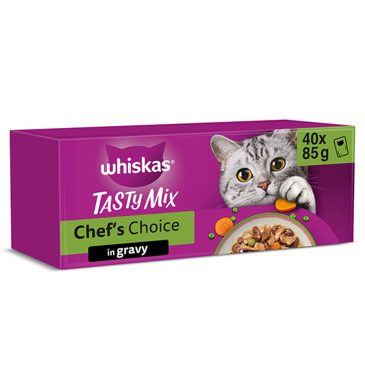 Whiskas Chef's Choice In Gravy 40 x 85g product image