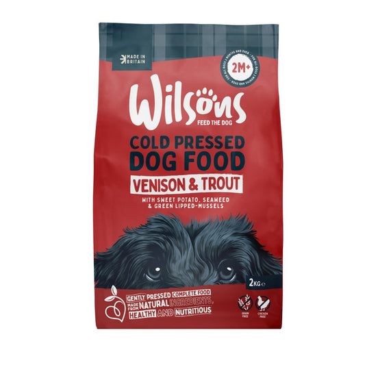 Wilsons Dog Cold Pressed Highland Venison & Trout 2kg product image