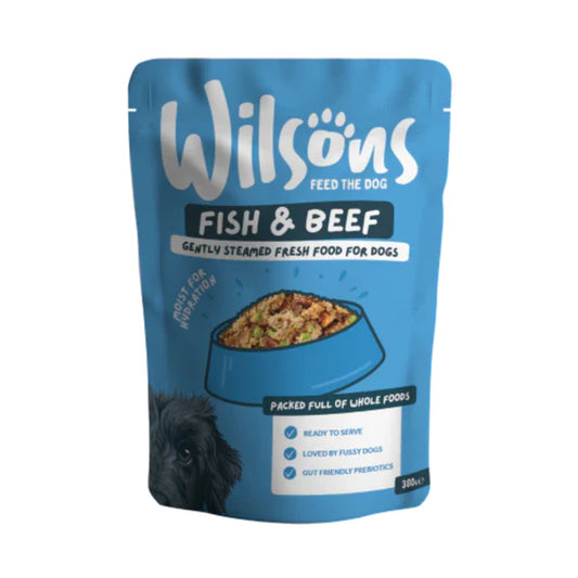 Wilsons Freshly Prepared Fish & Beef 380g product image
