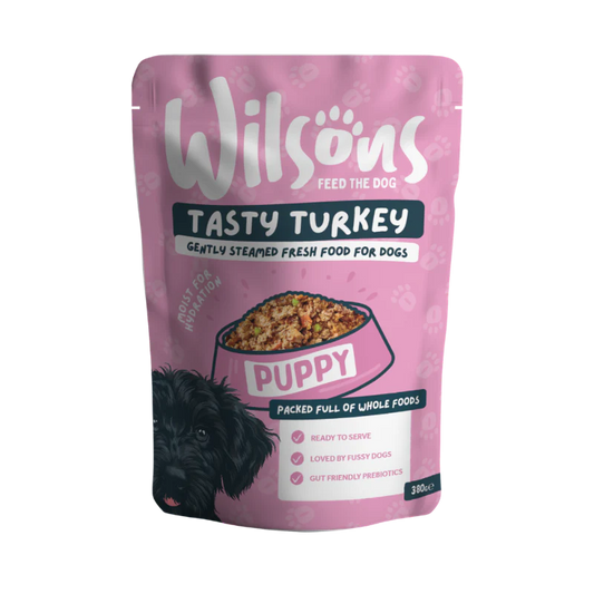 Wilsons Puppy Freshly Prepared Turkey 380g product image