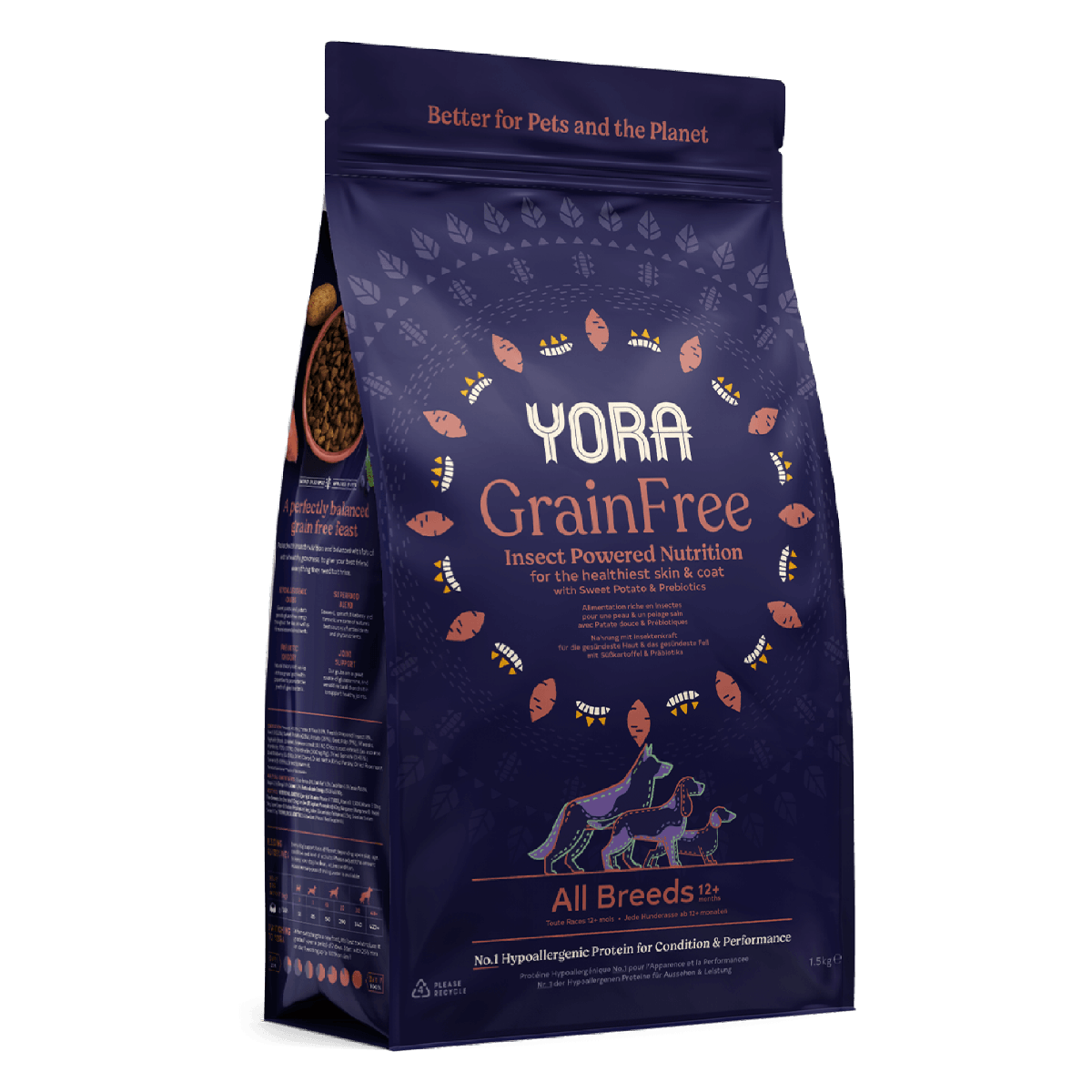YORA Dog Adult Grain Free 12kg product image