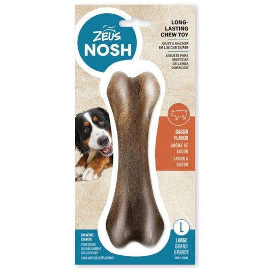 Zeus NOSH Strong Chew Bone – Bacon Flavour – Large product image