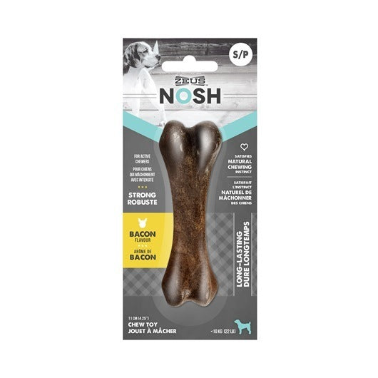 Zeus NOSH Strong Chew Bone – Bacon Flavour – Small product image