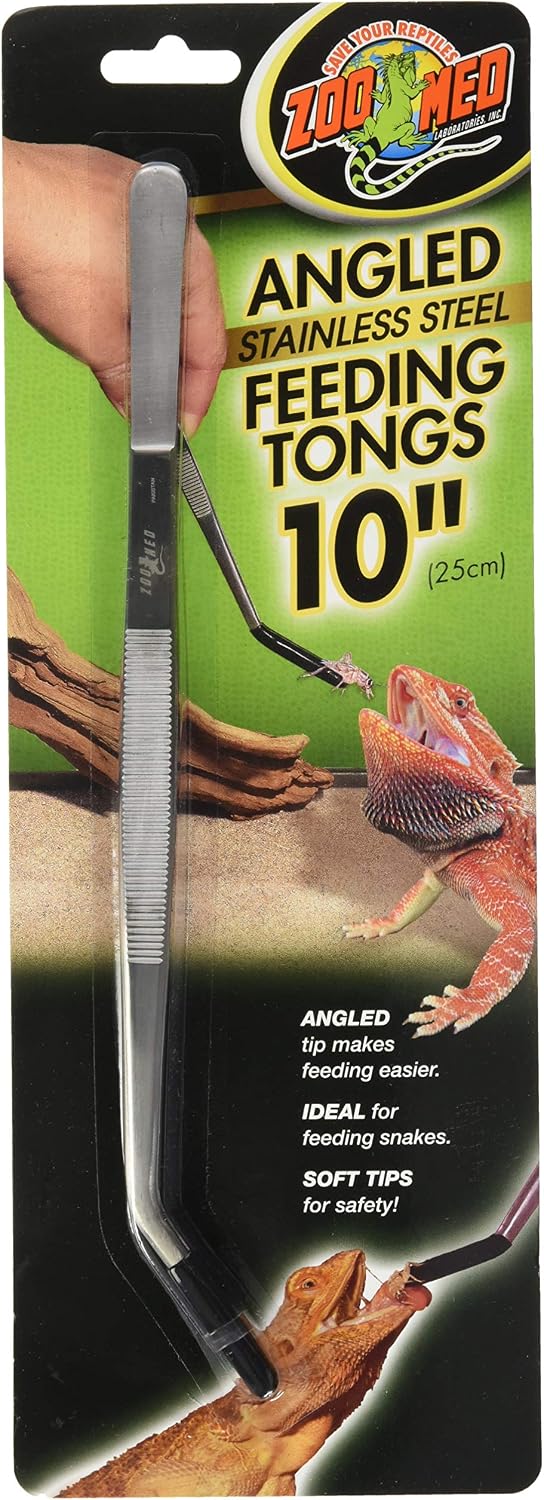 Zoo Med 10` Angled Feeding Tongs product image