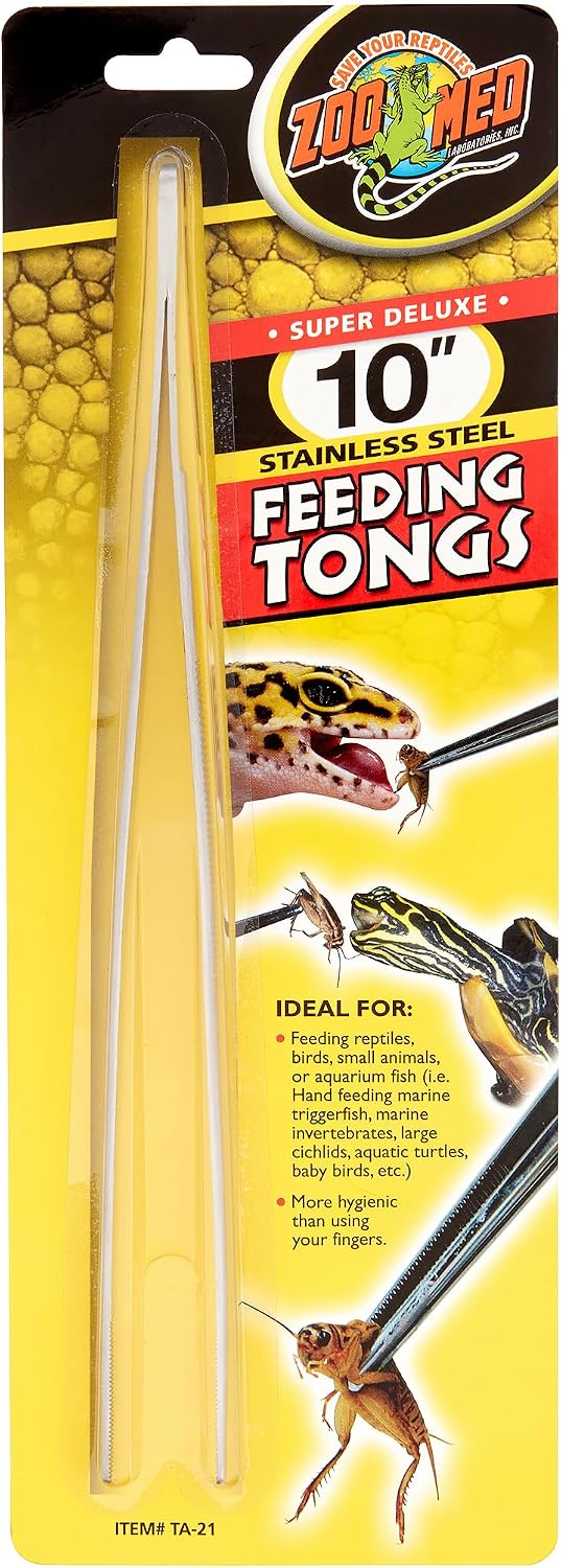 Zoo Med Feeding Tongs 10" product image